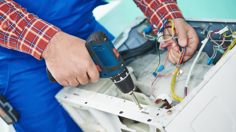 Bağcılar Empero Empero çamaşır makinesi kart tamiri – Su almama arızası orijinal parça ile giderildi. - Teknik servis örneği